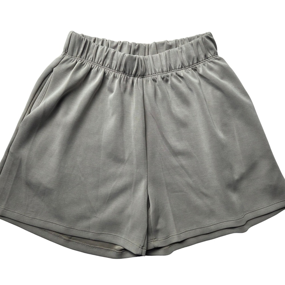 Sage Green Modal Blend Loungewear Shorts Small Off-Duty Cozycard Softcore